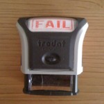 FAIL Stamp