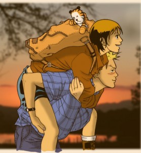 Calvin, Hobbes & Susie