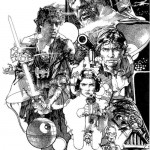 Star Wars via Geek Art