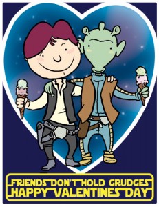 Han & Greedo Vday