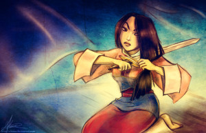 Amazing Art Mulan