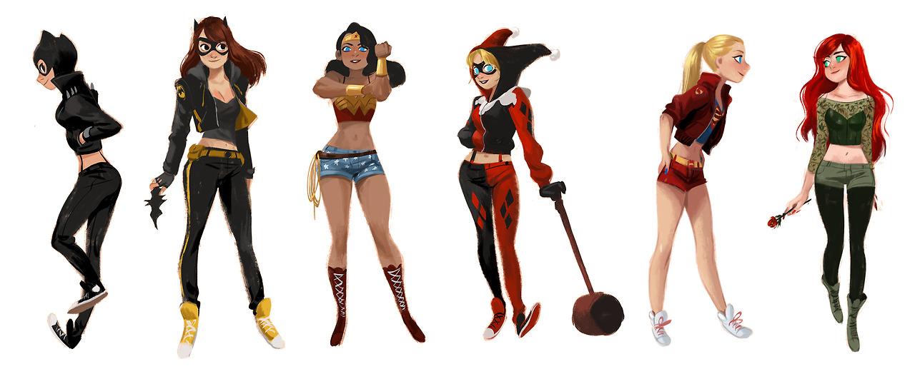 Super Heroes & Villains in Street Clothes